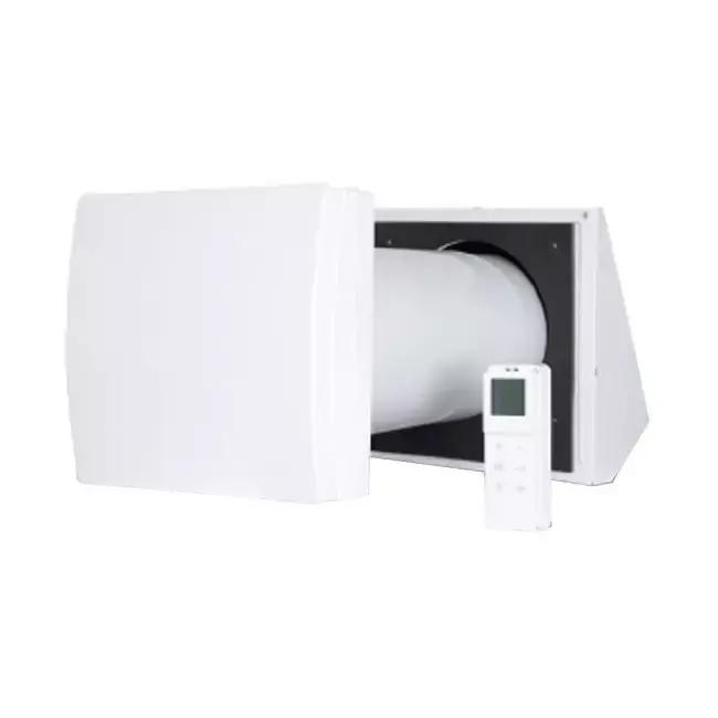 WTW décentralisé HRU mural Ø150 avec télécommande - 60 m³/h - HRU-WALL-RC-150-60-PEG