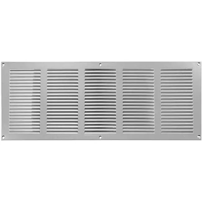 Grille métal 500 x 200 mm zinc - MR5020Zn