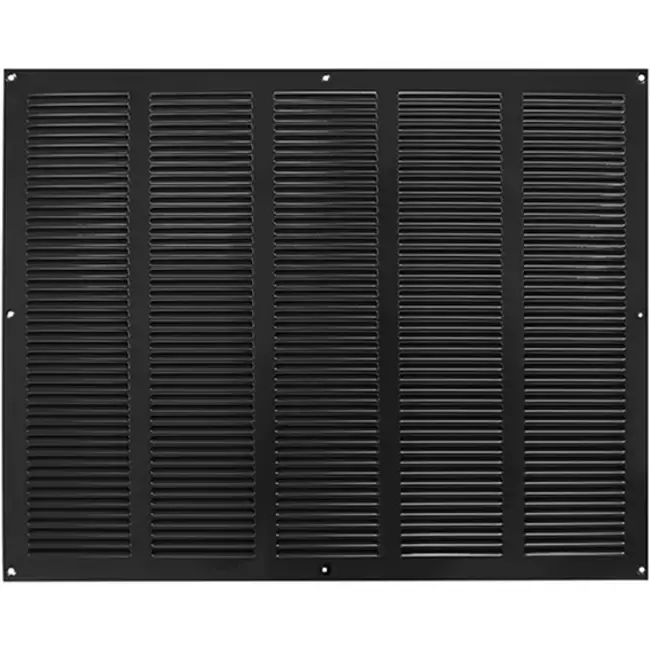 Grille métal 500 x 400 mm noir - MR5040M - RAL9005