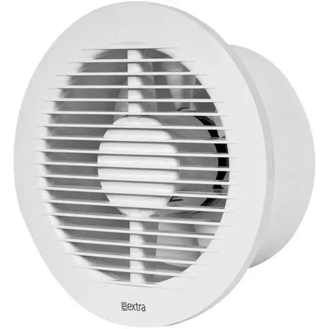 Vmc salle de bain rond Ø150 mm Blanc avec minuterie - EA150T
