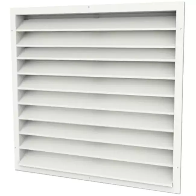 Grille murale extérieure aluminium 500x500 (WB803)