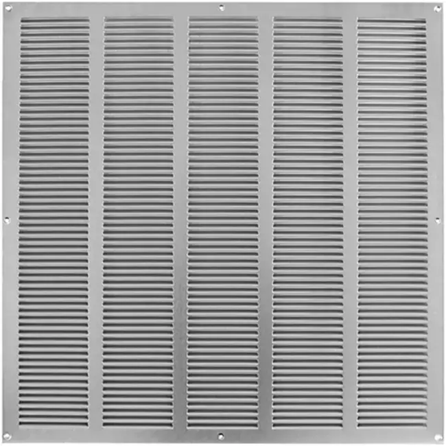 Grille métal 500 x 500 mm zinc - MR5050Zn