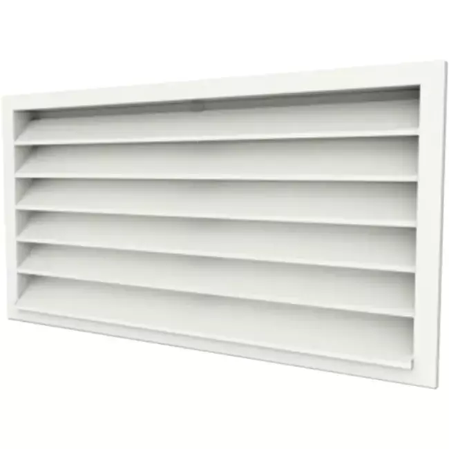 Grille murale extérieure aluminium 400x300 (WB803)