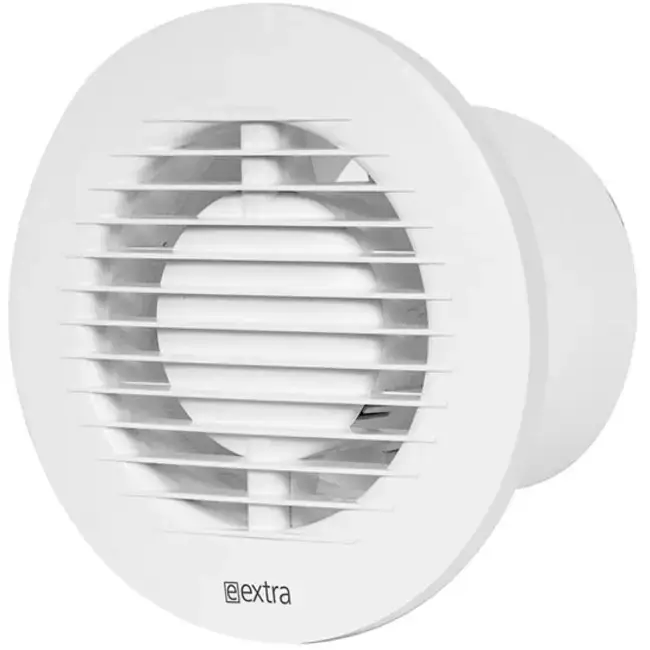 Vmc salle de bain rond Ø100 mm BLANC avec minuterie - EA100T