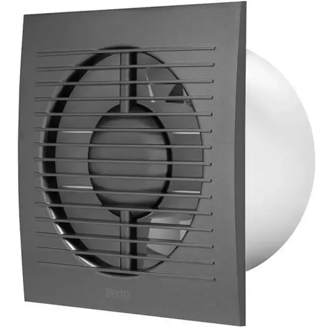VMC salle de bain Ø 100 mm Argent avec minuterie - standaard EE100TA