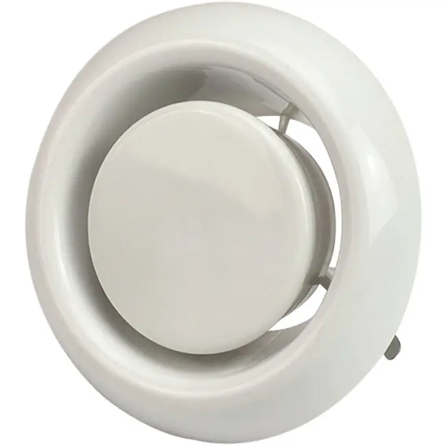 Soupape d‘air d‘échappement 200mm avec ressorts de friction - AVP-C200