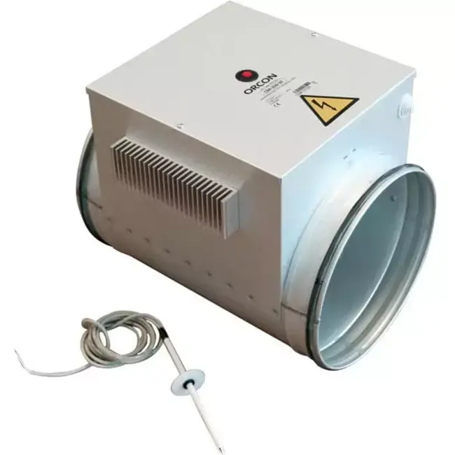 Réchauffeur électrique avec capteur de conduit Orcon CBA 160 18 - 230 volts