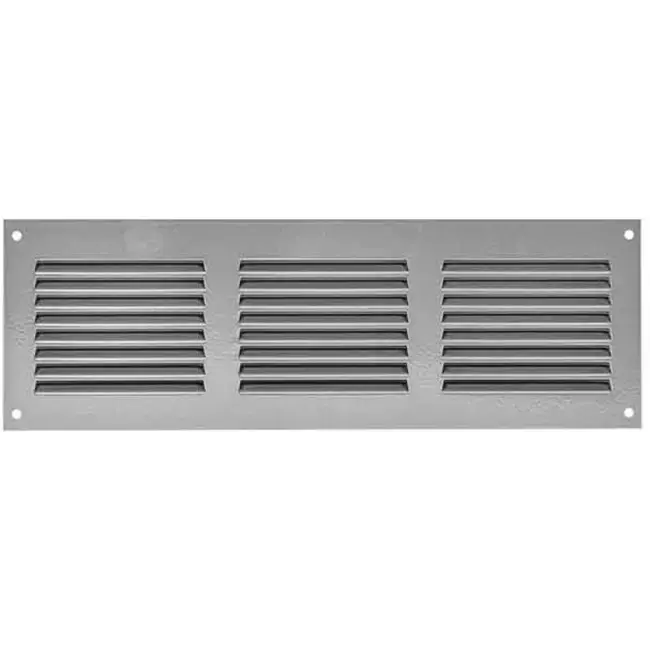 Grille métal 300 x 100 mm gris - MR3010P
