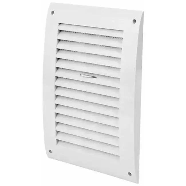 Grille murale r&glable 250x170 mm blanc - N25R