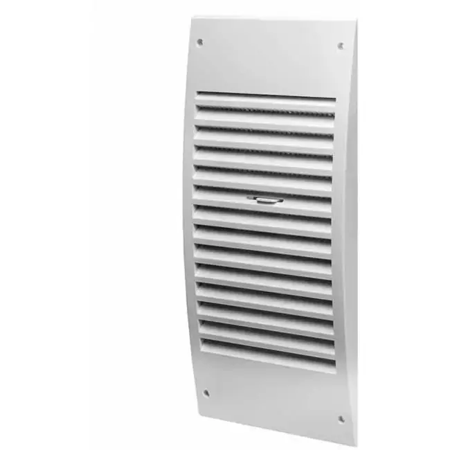 Grille murale réglable 300x140 mm blanc - N30R