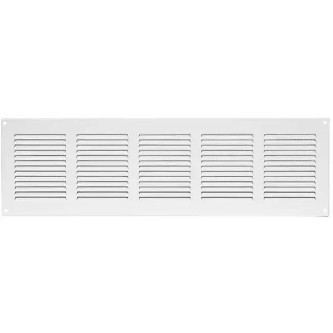 Grille métal 500 x 150 mm blanc - MR5015