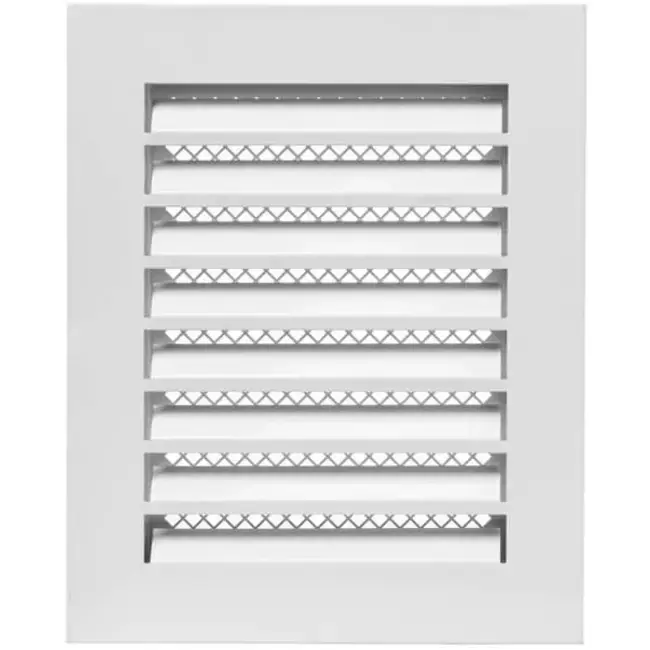 Grille métal industriel 150 x 200 mm blanc - MRF1520