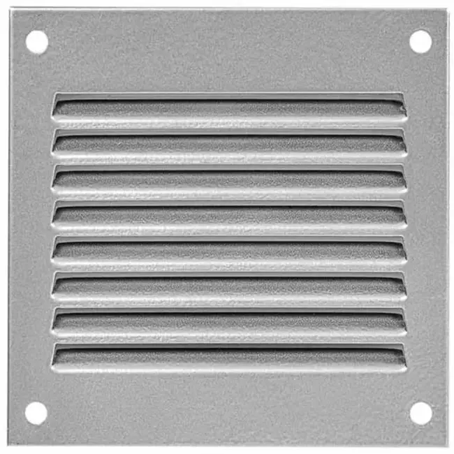 Grille métal 100 x 100 mm gris - MR1010P