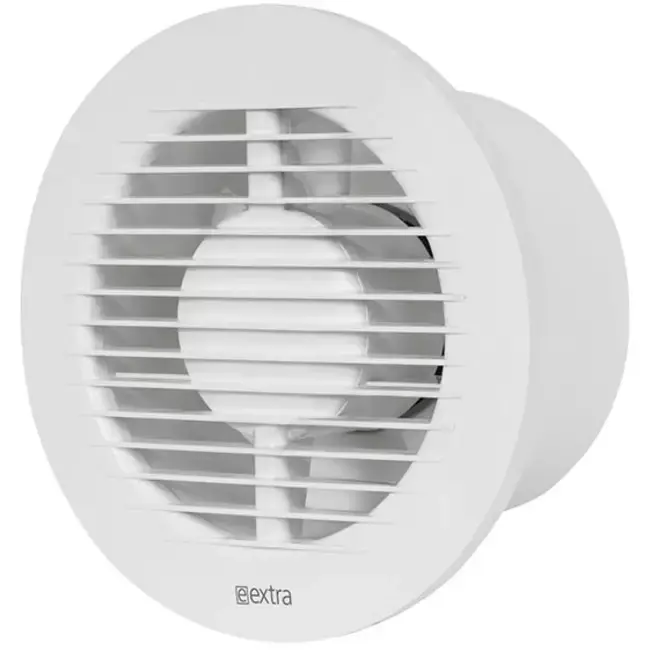 VMC salle de bain rond Ø 125 mm Blanc - standaard EA125