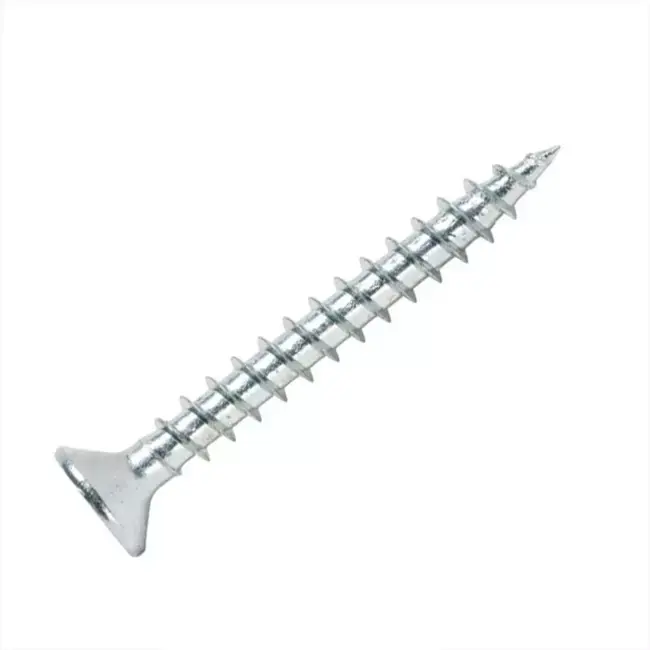 Vis à tête fraisée pour panneaux d‘aggloméré 5 x 40 mm - tête cruciforme - Boîte de 500 pièces