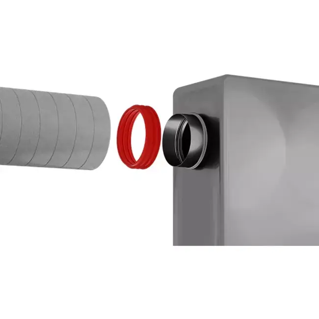 Pièce de raccordement pour conduit isolé en EPS - 180/200mm