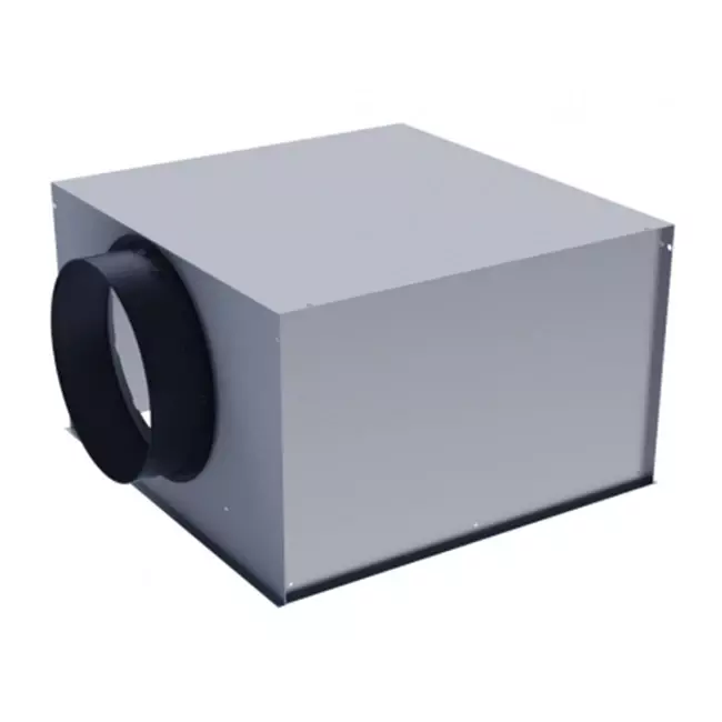 Plénum non isolé pour diffuseurs carrés à jet hélicoïdal 594x594 mm (WP100S)