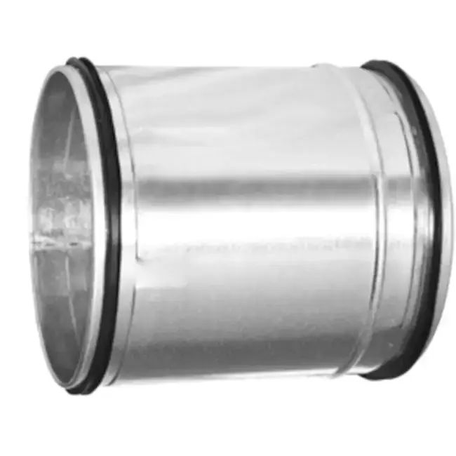 Raccord coulissant étendu pour conduit rigide galvanisé ø 100 mm (galvanisé)