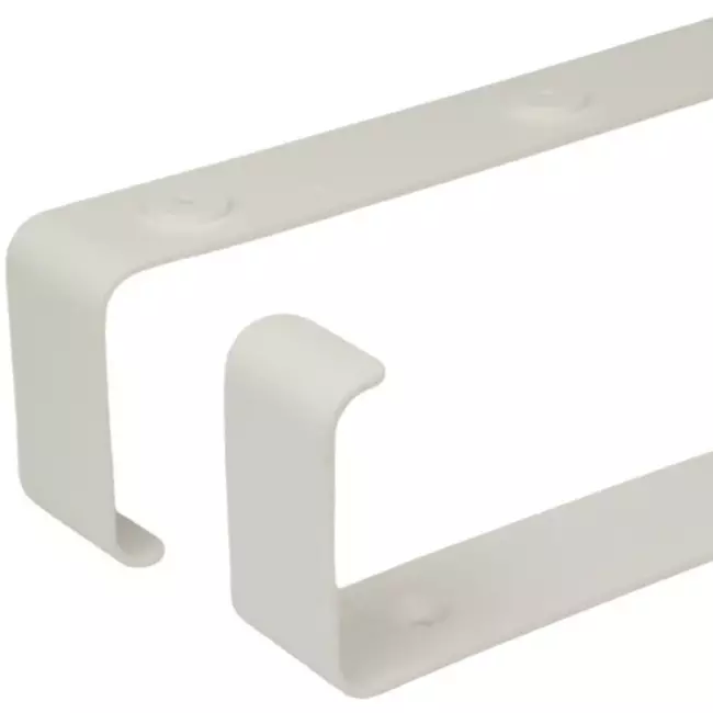 Supports rectangulaires en plastique (2 pièces) 220x90mm - KZ29