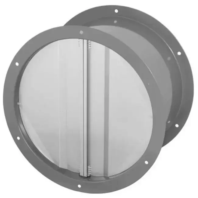 Clapet anti retour horizontal Ruck pour ventilateur axial Ø 280 - RVK H 280