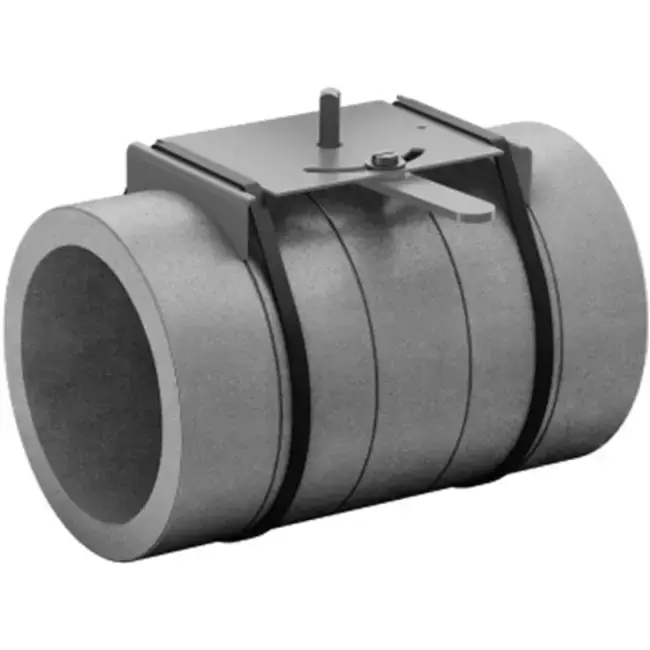 Registre d‘équilibrage isolé EPS diamètre 200mm