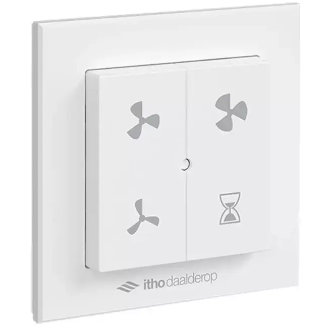 Itho Daalderop RFT-N commande sans fil blanc
