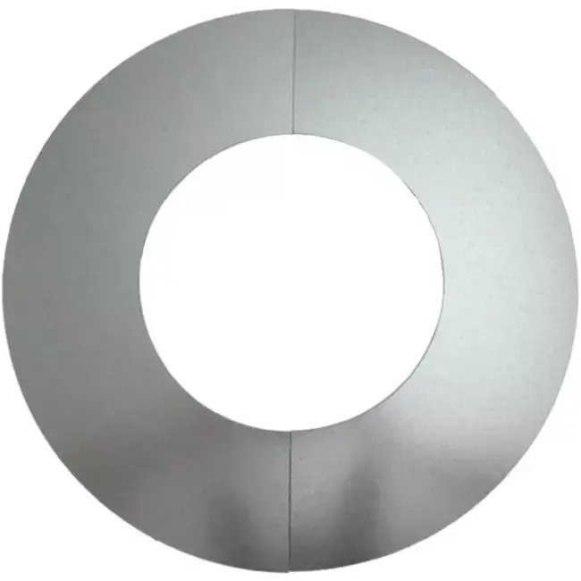 Rosette de finition Ø 250 mm galvanisée Sendz. (2 parties)