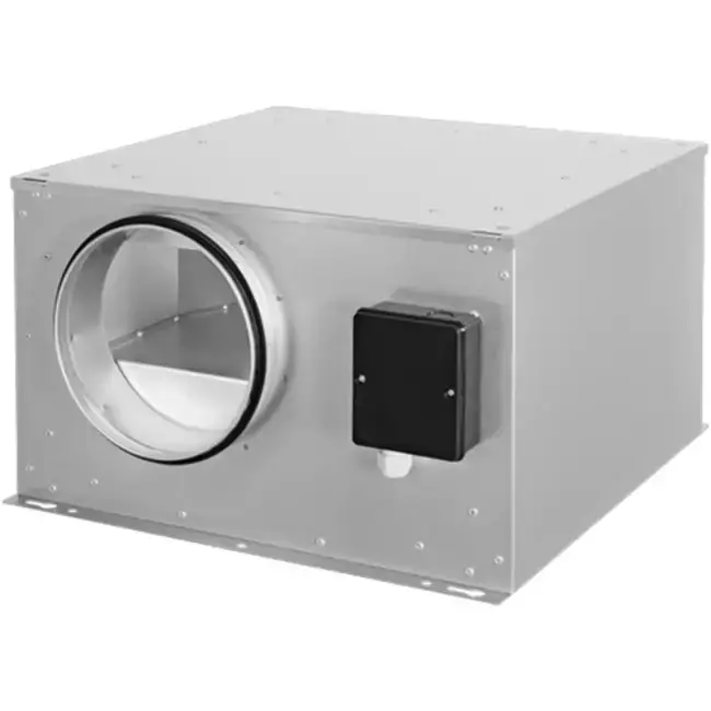 Caisson de ventilation isolé Ruck ISOR avec moteur EC 470 m³/h diamètre 125 mm - ISOR 125 EC K 01