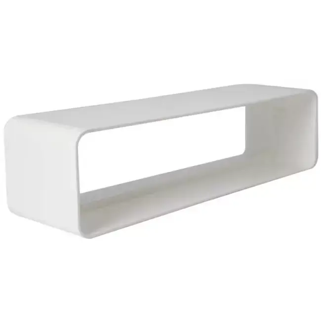 Connecteur rectangulaire en plastique 220x90 mm - KS29