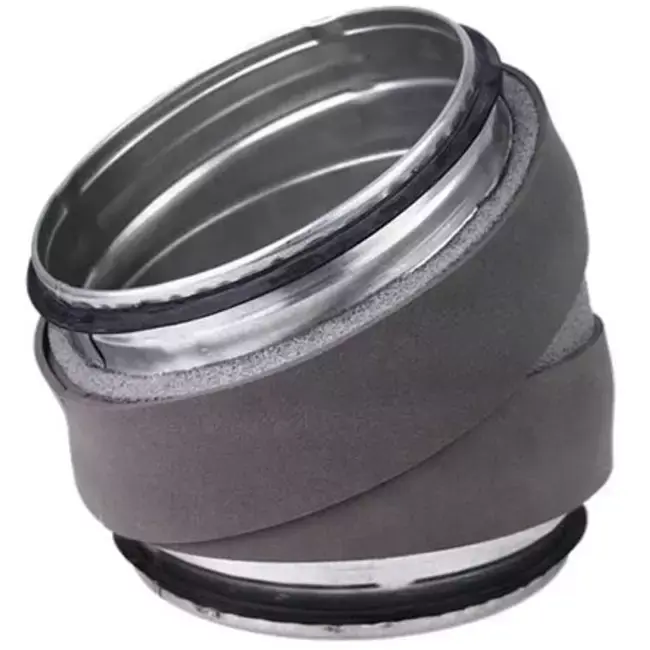 Coude isolé Thermoduct 13mm 30 degrés et 125 mm de diamètre