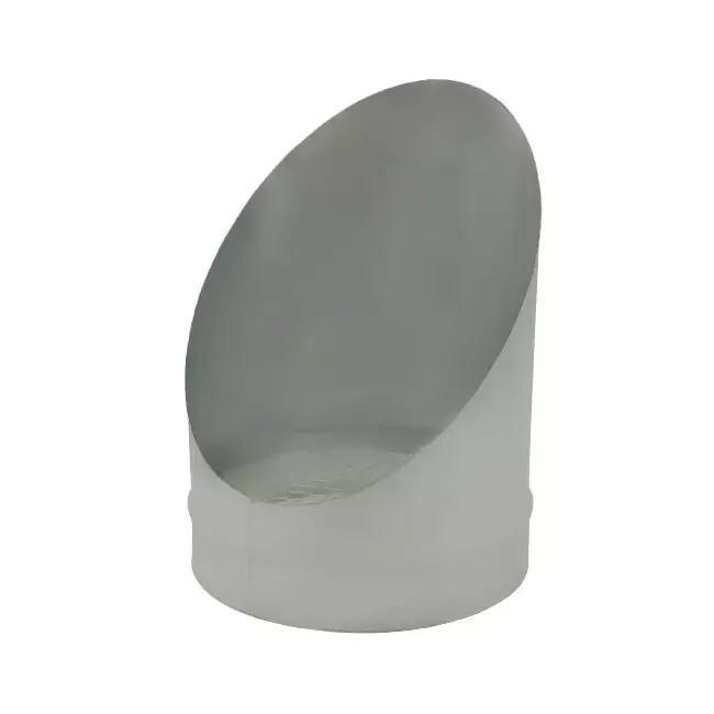 Grille tubulaire à 45 degrés avec diamètre de maille 100 mm - sur mesure RAL7035