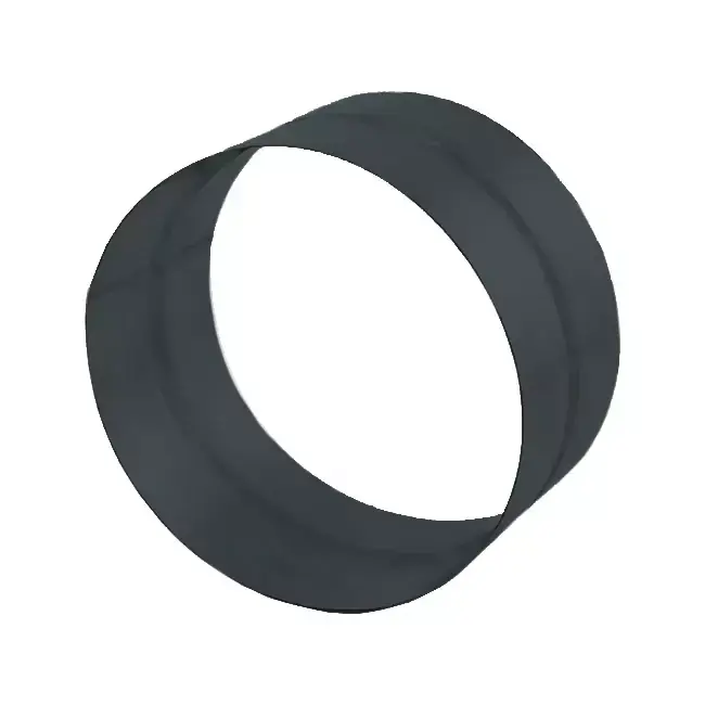 Raccord femelle pour raccords spiralés Ø 125 mm - sur mesure RAL7016