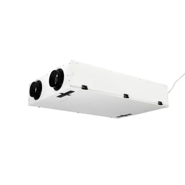 Ubbink VMC double flux unité de plafond Ubiflux F200 Plus avec commande d‘horloge