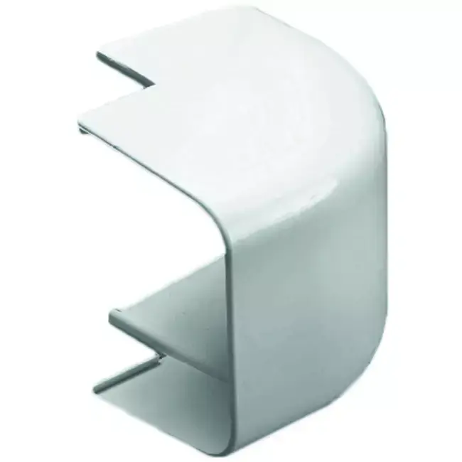 Climaplus gaine de climatisation Coude plat angulaire 3530 RAL 9010 BLANC