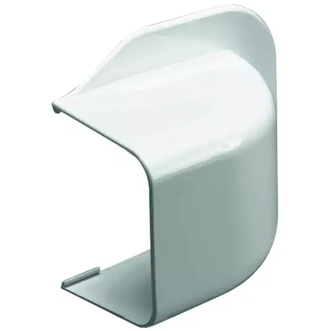 Climaplus bouchon mural pour gaine de climatisation 70x55mm RAL 9010 BLANC