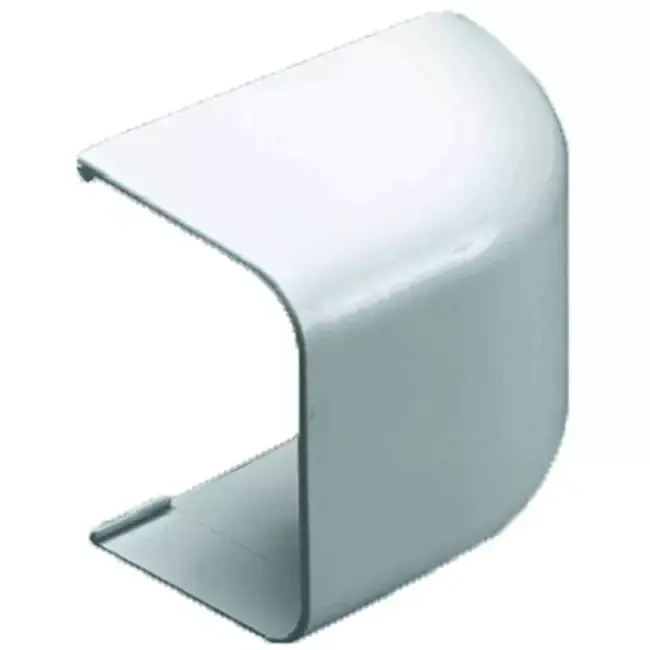 Climaplus gaine de climatisation Embout 90x65mm RAL 9010 BLANC