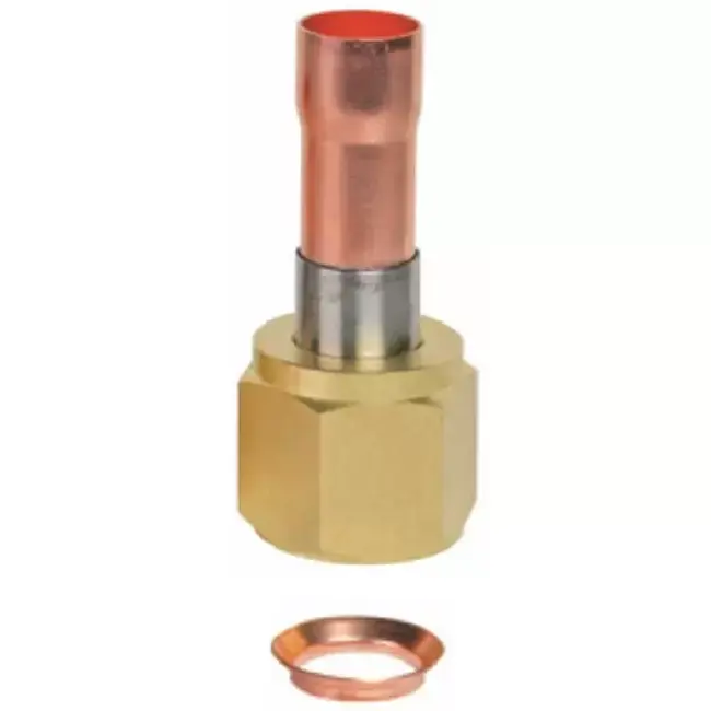 Flexflair FA raccord à braser 1/2, + bague de trompette