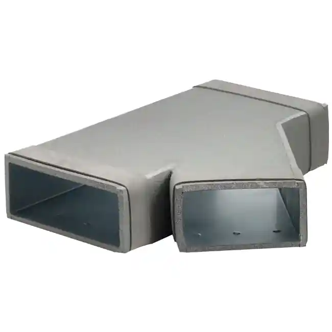 Thermoduct Pièce en T 45 degrés 220x80 - 170x80 pour gaine