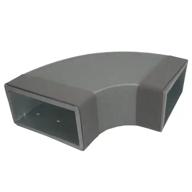 Thermoduc coude 90 degrés 170x80 horizontal pour gaine