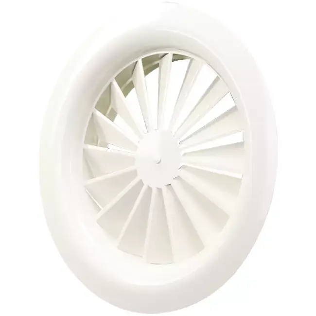 Diffuseur à jet hélicoïdal rond 250mm vis centrale - SWR250
