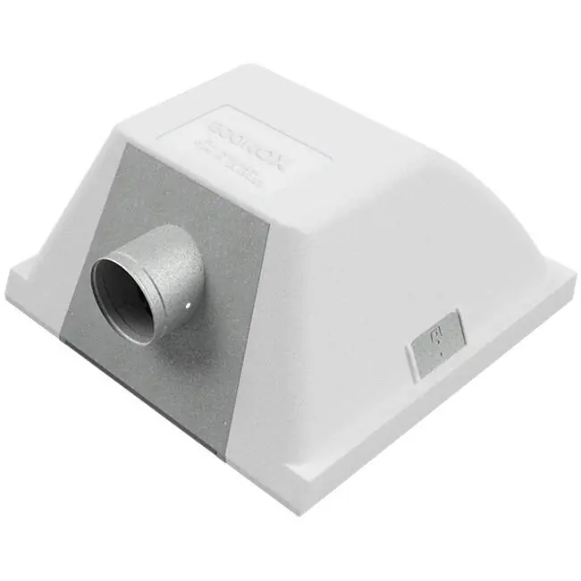Plénum EPS isolé 590x590 Ø 250mm