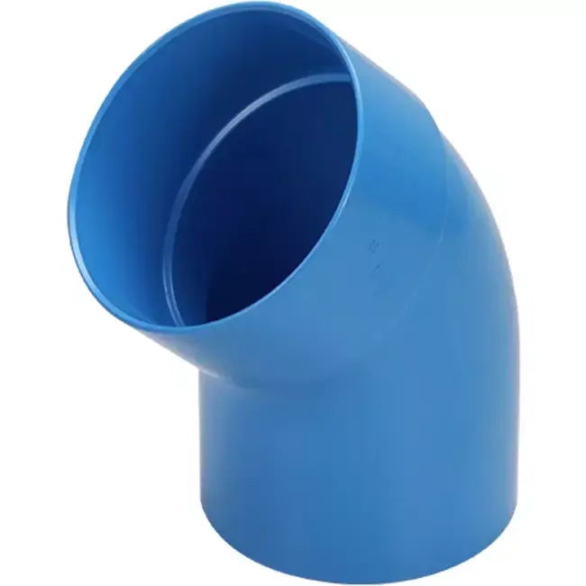 Wavin Ventiza coudée 45 degrés PVC rond par diamètre 160 mm M/S
