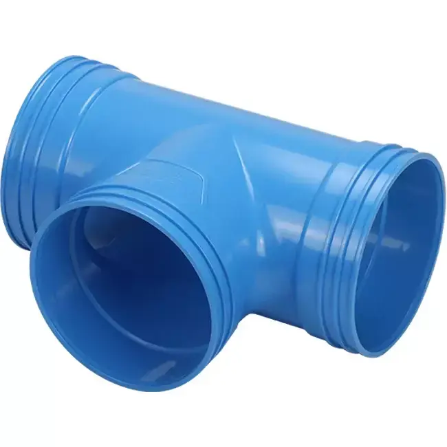 Wavin Ventiza té de 90 degrés PVC rond 160 mm M/M/M