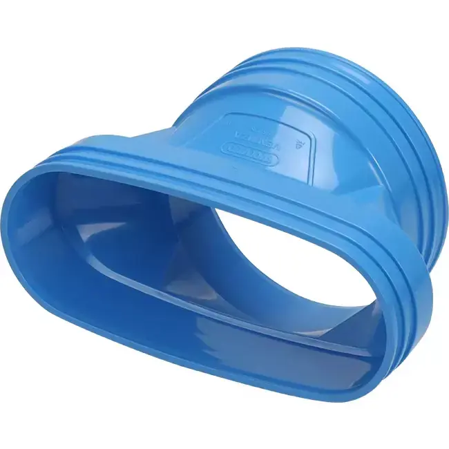 Wavin Ventiza Transition PVC ovale 235x80 mm vers 160 mm M/M