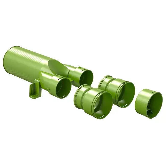 Ubbink Air Excellent 48C Adaptateur de soupape avec un diamètre de 125 mm