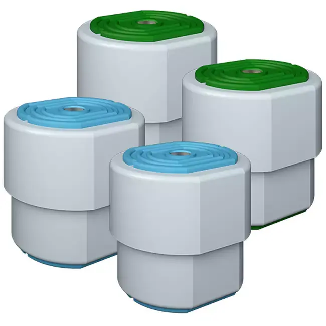 Kit de vibration Climaconnect 1.2 bleu/vert, avec ressort, pour unités jusqu‘à 55 KG