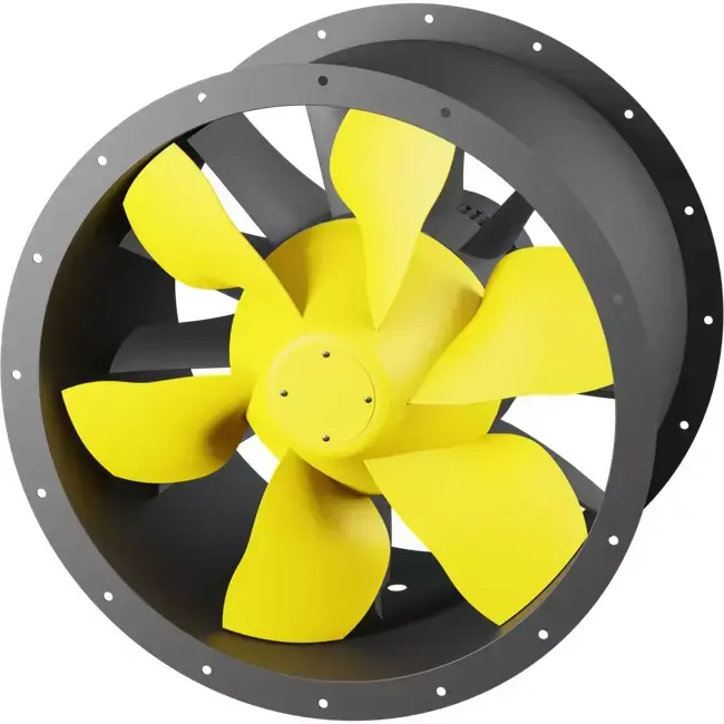 Ventilateur axial 710 mm pour gaz de combustion F300- AL 710 D84U F3 02 CFG