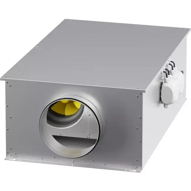 Ventilateur tubulaire 150 mm isolé à haut rendement énergétique - EM DUO 150 EC K 01