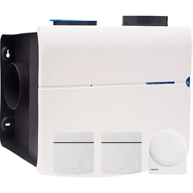 Orcon MVS-15RH CO2B Max Summer Night Comfort 550 m³/h + sonde d‘humidité + sonde de température + contrôle CO₂ et sonde d‘ambiance - prise avec terre