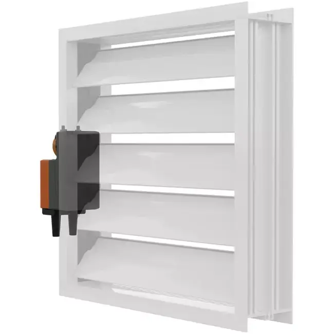 Clapet Maxivent avec actionneur pour MR4521 horizontal droit - DAR